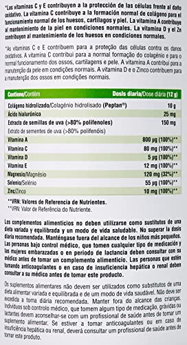 Vinatur - Collagen Antiox, Complemento Alimenticio con ingredientes que poseen Acción Antioxidante y adecuados para la Nutrición Articular, Sabor Frutos Rojos - Pack 2 Botes x 360 g