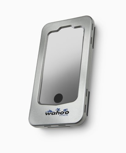 Wahoo Fitness 4008 - Carcasa Protectora de iPhone para Bicicleta, Resistente al Agua, Color Gris