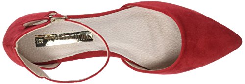 XTI 30749, Zapatos con Tacon y Correa de Tobillo Mujer, Rojo (Red), 39 EU