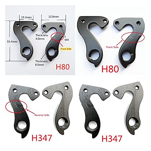 ZZHH 2pcs Bicycle Trasero Desperilleur Perching Ajuste para Pinarello Dogma F8 F10 F12 Norco Stevens Autor definitivo Gitane Haibike Vitus Abandonar (Color : KGH80P2)