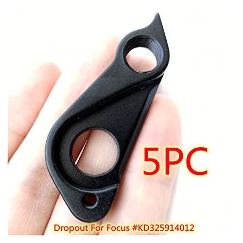 ZZHH 5pcs Bicycle Mech Dropout Fit for Focus # KD325914012 Vice Sam2 Black Bosque Jam2 Negrita SL Fábrica Raven Gear Percha de desviador (Color : WGH308P5)